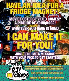 METAL STORM / NINTENDO POWER - 2"x3" FRIDGE MAGNET (magazine game retro nes)