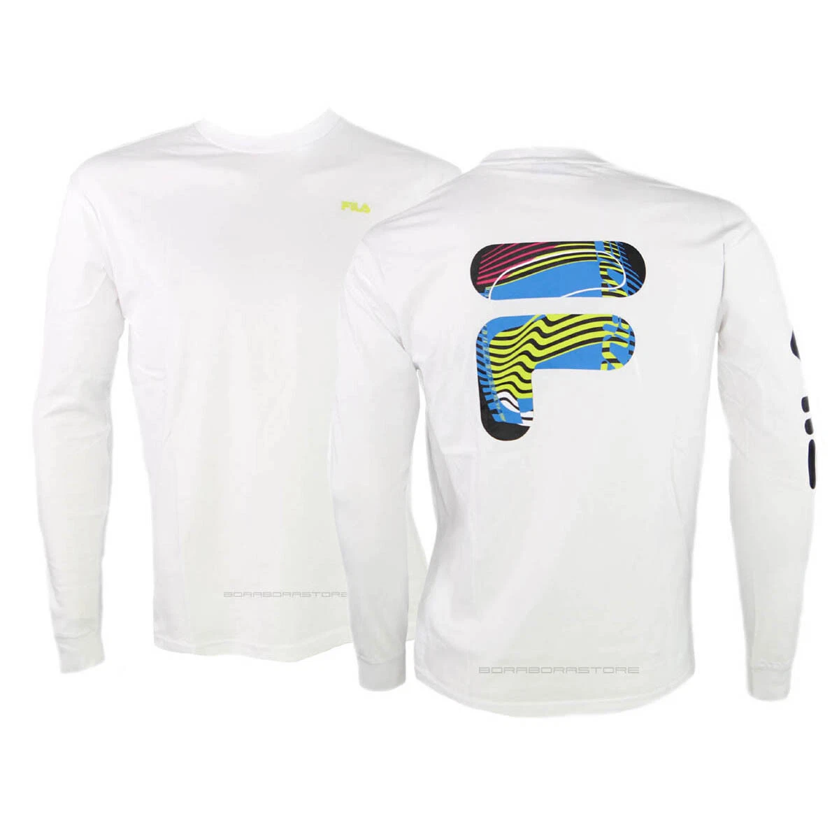 FILA T shirt Men s long sleeve mod.Destino 689035 white