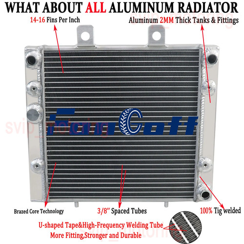 Radiatore NICHE Per Polaris Sportsman 400 450 500 570 SP X2 1241477 1240520 1240305 1240152~p110144099 - Foto 6