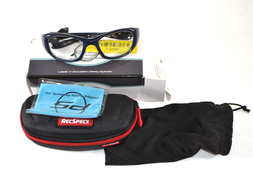 NEW RecSpecs LEAD X-ray Safety Radiation Protection Glasses RG-MX30L-BL ...