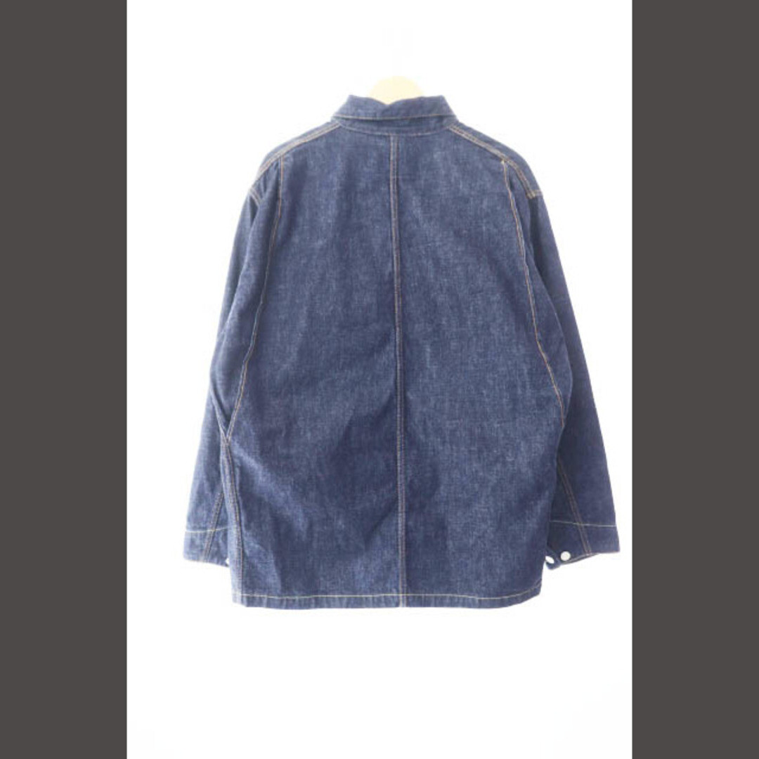 CARRY CALEE VINTAGE TYPE DENIM COVERALL OW INDIGO BLUE JACKET L 