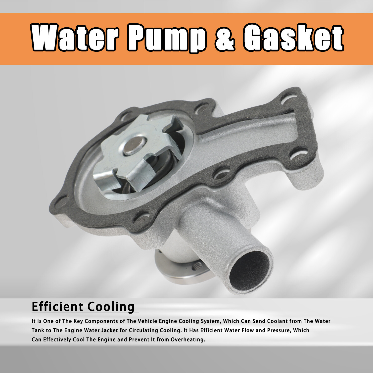 Water Pump & Gasket Replacement Fits for Cummins Onan RV Diesel Generator