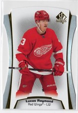 2021-22 SP Authentic Die Cuts Rookie #DC-2 Lucas Raymond Detroit Red Wings