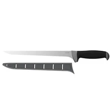 Kershaw Narrow Kitchen Knife 9.5" 420J2 Steel Fish Fillet Blade with Sheath