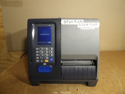 Honeywell PM43 DT/TT Barcode Label Printer LAN USB -MENU SCREEN STUCK ON STARTUP