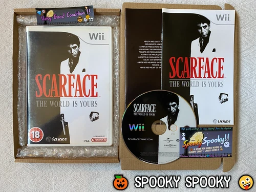 Scarface the World is Yours Nintendo Wii - UK PAL VGC CIB - High Quality Packing