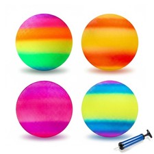 Playground Balls 4 Pack - 8.5 Inch for Kids Outdoor Dodgeball Kickball Handba...