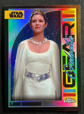 2024 Topps Chrome Star Wars - Leia Organa GG-19 Galactic Gear - Refractor