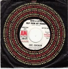 JOE COCKER *WITH A LITTLE HELP FROM MY FRIENDS* 1968 US PROMO  BEATLES ROCK NM