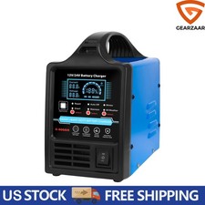Battery Charger 12V 0-15A Automatic Battery Maintainer Smart Automatic 12V  24V