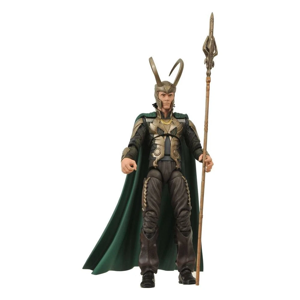 Marvel Action Figure Loki 18 cm Diamond Select - Immagine 3 di 4