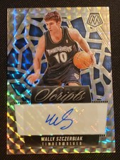 Panini Mosaic 2024-25 Wally Szczerbiak Scripts Auto #MS-WSM Timberwolves