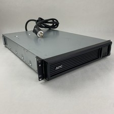 APC SMT3000RM2U Rack Mount UPS Tested W/ Faceplate No Battery