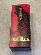 Godzilla Sake Bottle Empty With Box Japan Toho