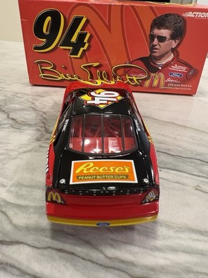 Bill Elliott 2000 McDonald's Nascar 1/24 Diecast Action Ford