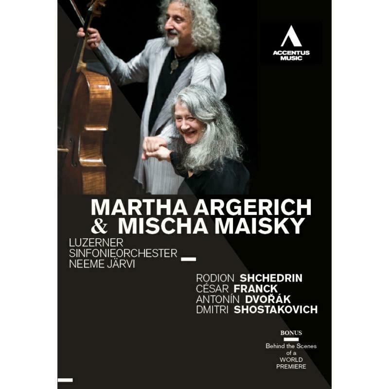 Argerichmaiskyluzerner So Martha Argerich & Mischa Maisky DVD ACC20224 NEW