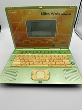 Vintage VTech Nitro Green Working Notebook Laptop Learning School Academic Toy
