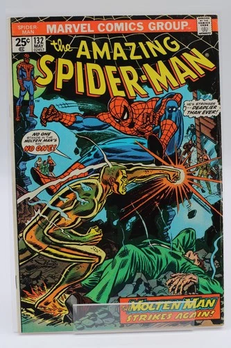 Amazing Spider-Man #132 • [5.0] • John Romita • 1974 • 1st Print • MARVEL