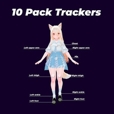 SlimeVR Compatible Full Body Tracking FBT VRCHAT VR 10 Trackers  ICM42688 Vive