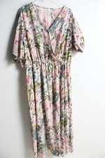 Shein Womens Floral Maxi Midi Dress - Size 3XL (h15)