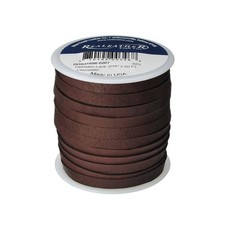 Chocolate Deerskin Leather Lace 3 16 Inch X 50 Feet For Crafting Jewelry And