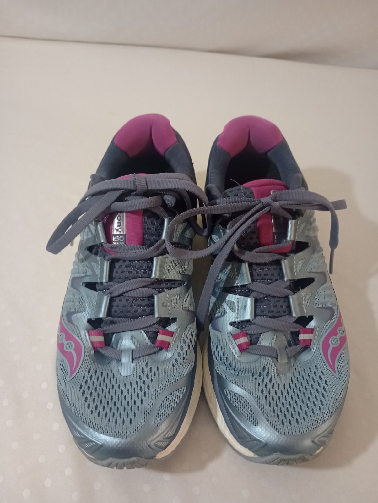 Saucony Triumph ISO Series Everun Women's Shoes  Gray Purple thumbnail 2