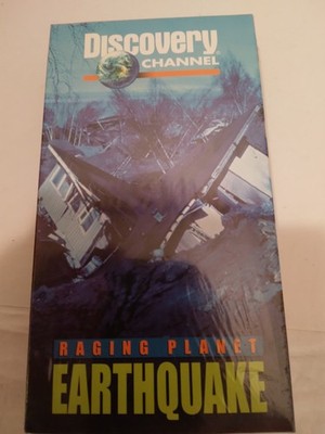 Discovery Channel   Raging Planet: Earthquake   Sealed VHS   Extreme Weather Doc