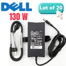 Lot of 20 Dell 130W AC Adapter Charger DA130PE1-00 LA130PM190 LA130PM121 19.5V