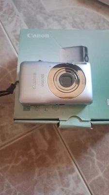 canon ixus 105, 12MP e 4x zoom, fotocamera digitale colore argento - Bild 1 von 4