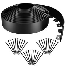 Garden Edging 49FT Landscape Edging Kit 3 Inch Height Plastic Garden Border N...