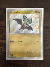 Noibat 194/091 Paldean Fates Shiny Rare Holo Pokémon TCG Card on eBay