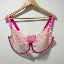 Sculptresse by Panache Eden Balcony Underwire Bra Pink Size 40I Full Coverage