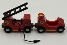 Fire Engine  Hose Truck Lights Sounds Brio Thomas Friends Railway