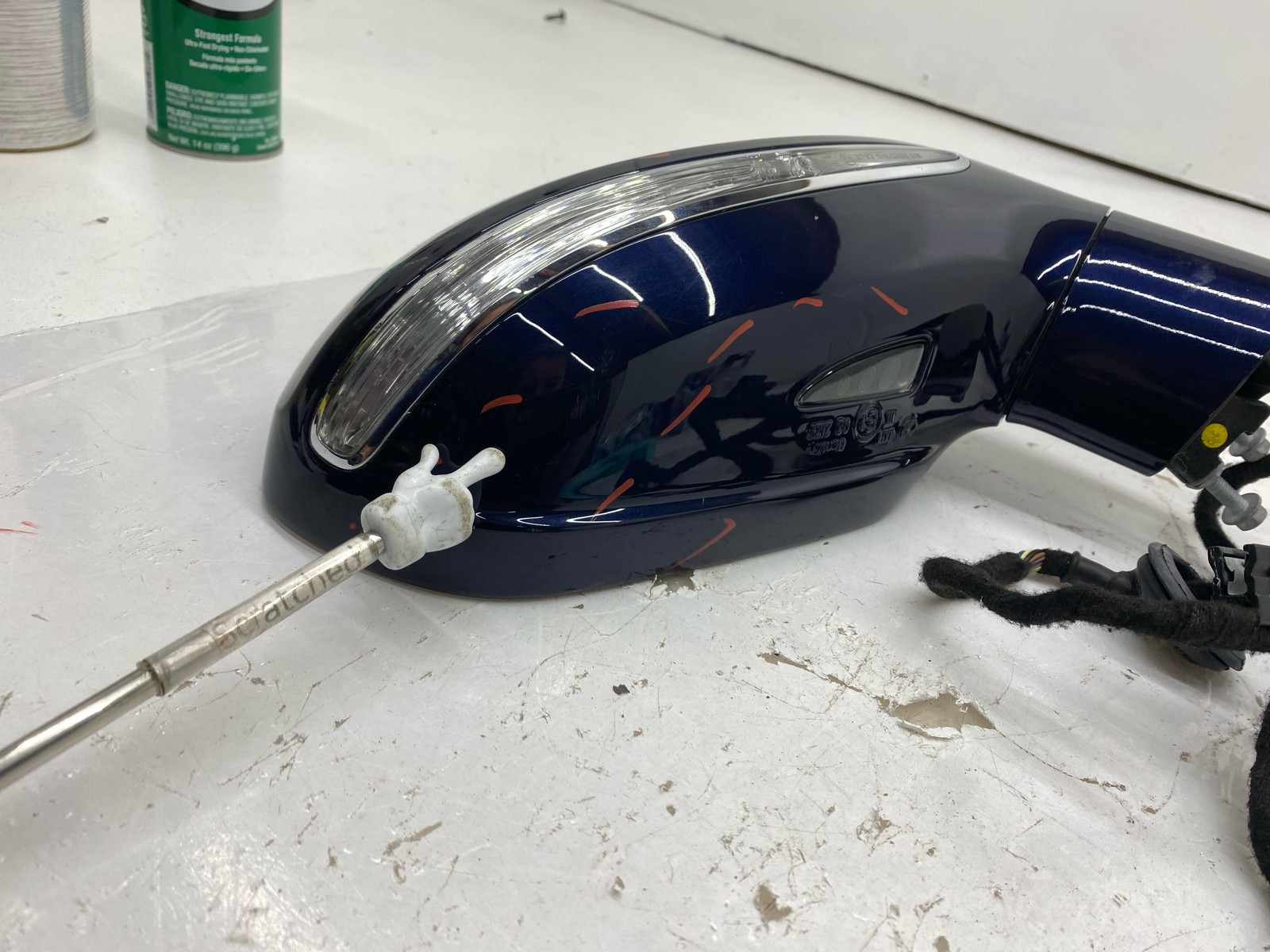 2010-2020 BENTLEY MULSANNE FRONT RH HEATED POWER FOLDING AUTO DIMM DOOR MIRROR
