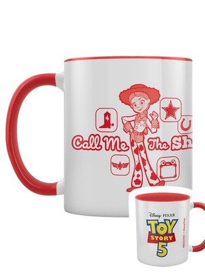 Toy Story 5 Call Me The Sheriff Tasse rot innen zweifarbig