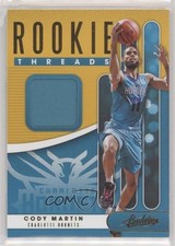 2019 Panini Absolute Memorabilia Rookie Threads Level 1 Cody Martin #RT-CMT 0q5