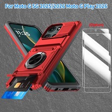 Shockproof Case Cover 2Screen Protector for Moto G 5G 2025/2026 Moto G Play 2026