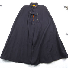 Vintage 1940s 40s WW2 Wool Nurse Military Cloak Cape Blue Royal Uniforms Named