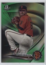 2022 Bowman Platinum Top Prospects Green 22/99 Will Bednar #TOP-92 0q3