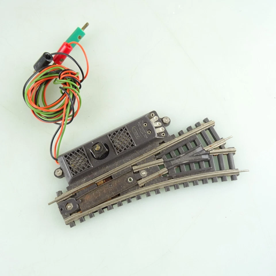 4 x Rokal TT turnouts electric with bel. 2x left and 2x right - Image 4 of 4