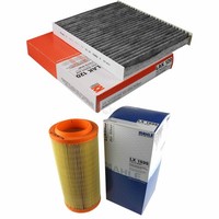 Mahle / Knecht Set Filterpaket Innenraumfilter LAK 120 Luftfilter LX 1595