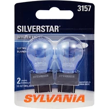 SYLVANIA - 3157 SilverStar Mini Bulb - Brighter and Whiter Light, Ideal | LED