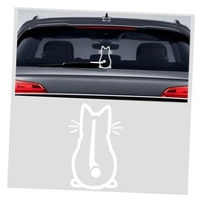 Car Wiper Stickers, Cute Animal Cat Art Decal, Car Rear Windshield Wiper