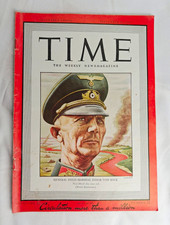 Vtg Time Weekly Magazine September 21 1942 Vol. XL No. 12 WWII Fedor Von Bock