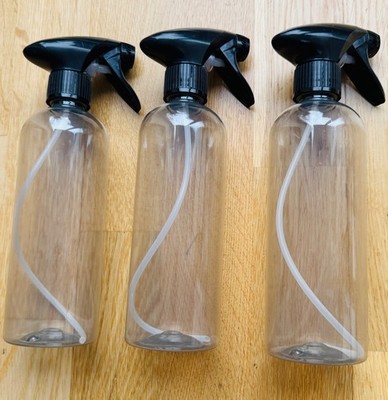 3 X TRIGGER SPRÜHFLASCHEN FÜR VALETING, DETAILING, AUTOREINIGUNG, ZUHAUSE 500ML