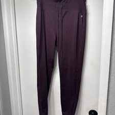 New With Tags Hurley Burgundy High Waist Leggings Size Large