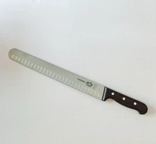 Victorinox Forschner 40240 5.4720.30 Slicer Carving Knife 12" Granton Edge Wood