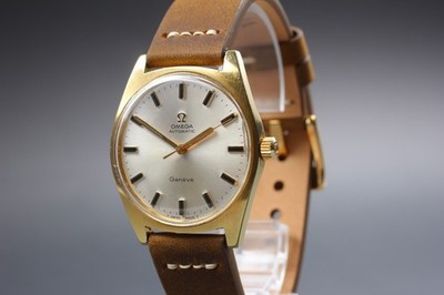 Vintage 1969 OMEGA Geneve Cal.552 Automatic Gold Silver 34mm Ref Vintage 1969 OMEGA Geneve Cal.552 Automatic Gold Silver 34mm Ref