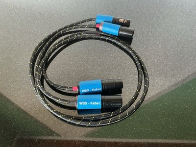 NF-Leitung HIFI XLR 2x1 M Audiokabel WSS GOLD LINE