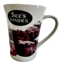 See's Candies Mug - Delicious See's Candy Graphics All Around Mug - 4 1/2" tall